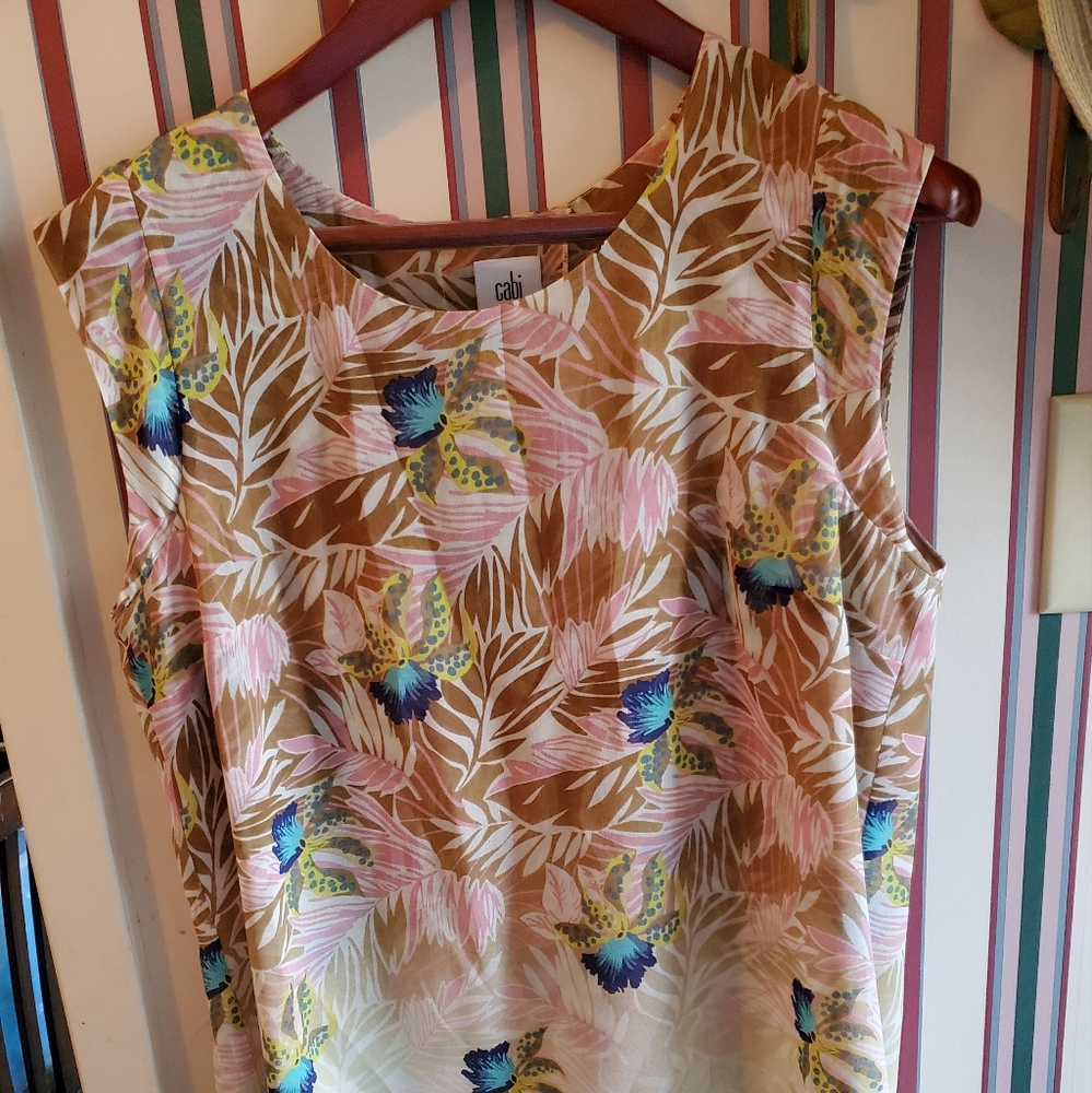 CAbi peacock blouse